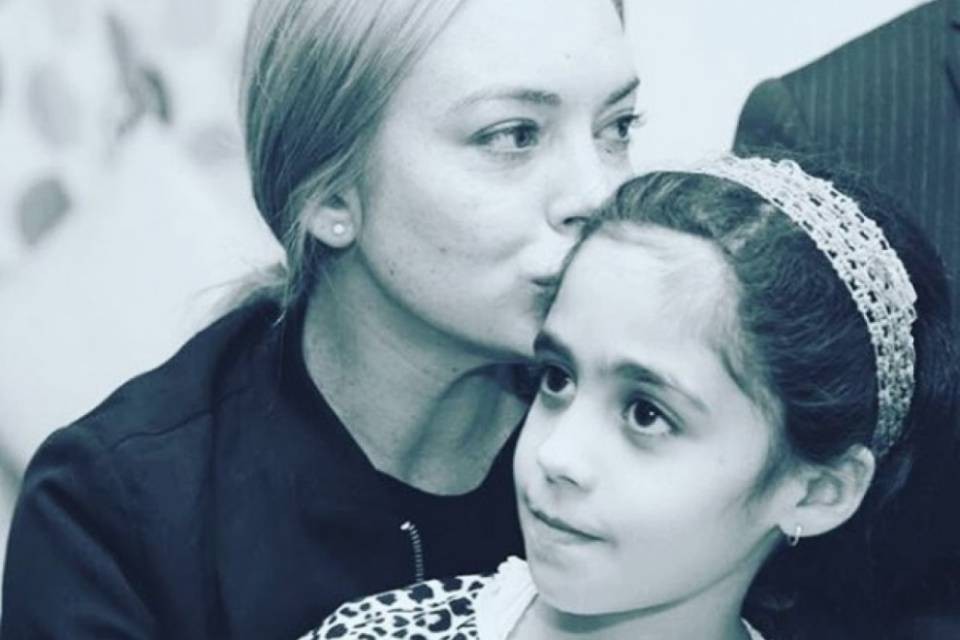 Lindsay Lohan in Turchia per i rifugiati