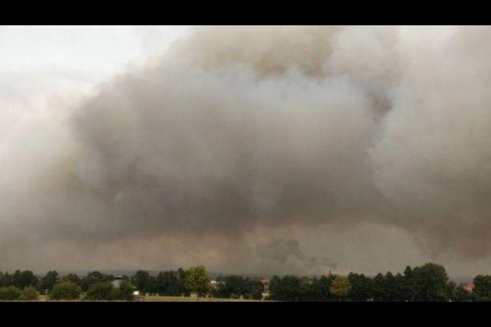 Incendio a 50 km da Berlino, evacuati tre paesini