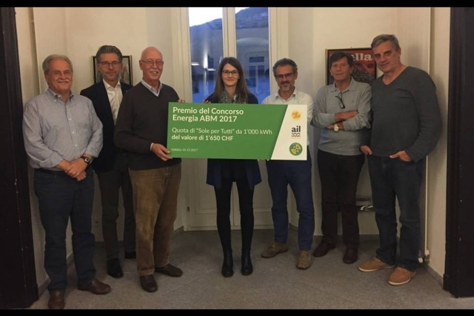 Concorso energia ABM: premiata la vincitrice