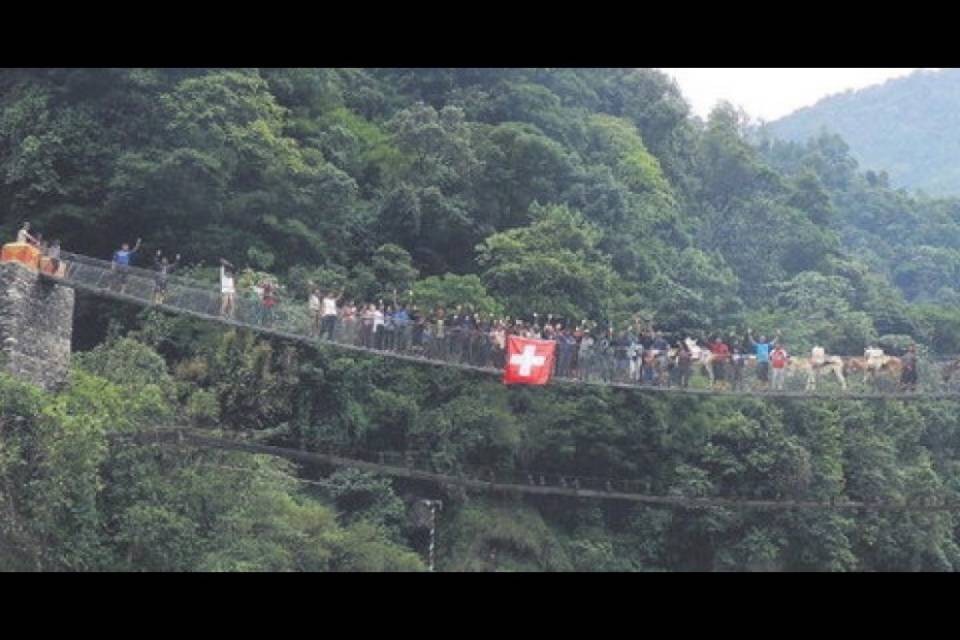 In Nepal un nuovo ponte tutto ticinese