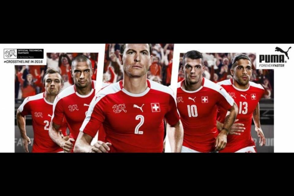 Ecco la maglia rossocrociata per Euro 2016