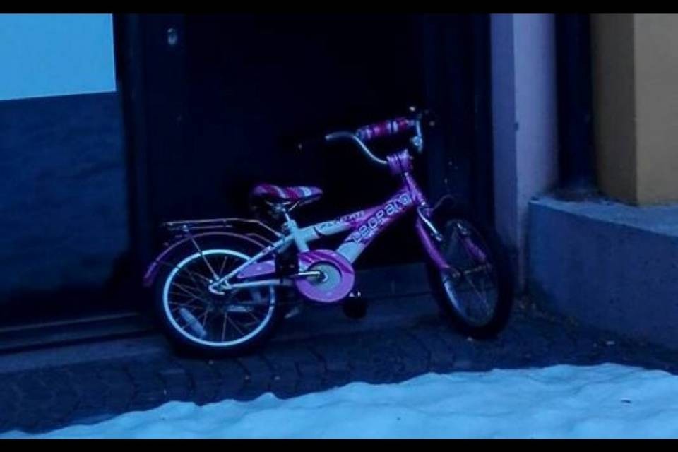 Ritrovata la bicicletta della bambina!