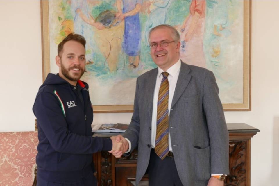In bocca al lupo per le Olimpiadi a Joël Retornaz