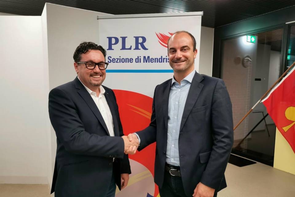 A sinistra Calderari, a destra Poloni