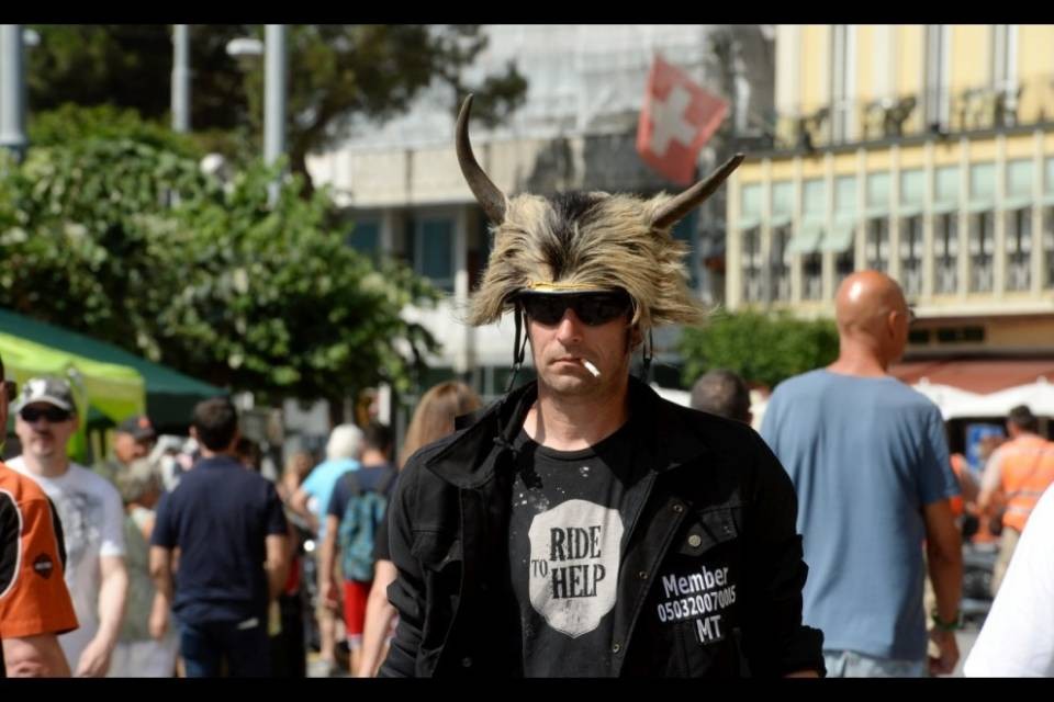 Lugano, arrivano le Harley