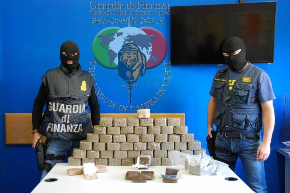 Ben 36 arresti per traffico di droga