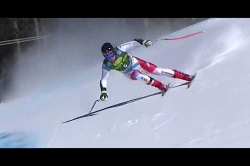Super G di Lake Louise, ottimo terzo posto per Caviezel