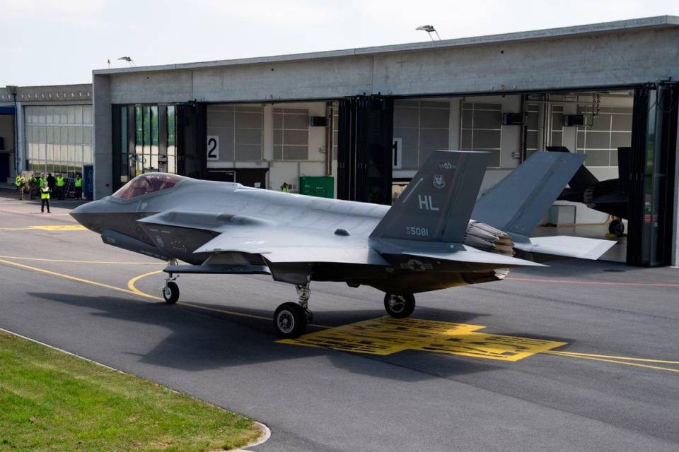 L’F-35A Lightning. Foto VBS/DDPS