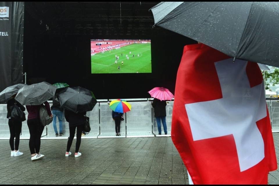 "Vivi i Mondiali di calcio nel centro di Lugano"