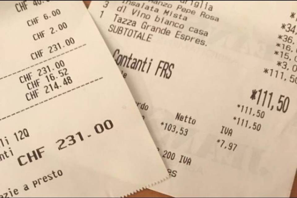 "Perché all'estero un pranzo costa meno della metà?"