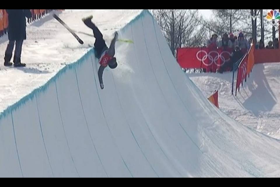 Delusione svizzera nell'halfpipe