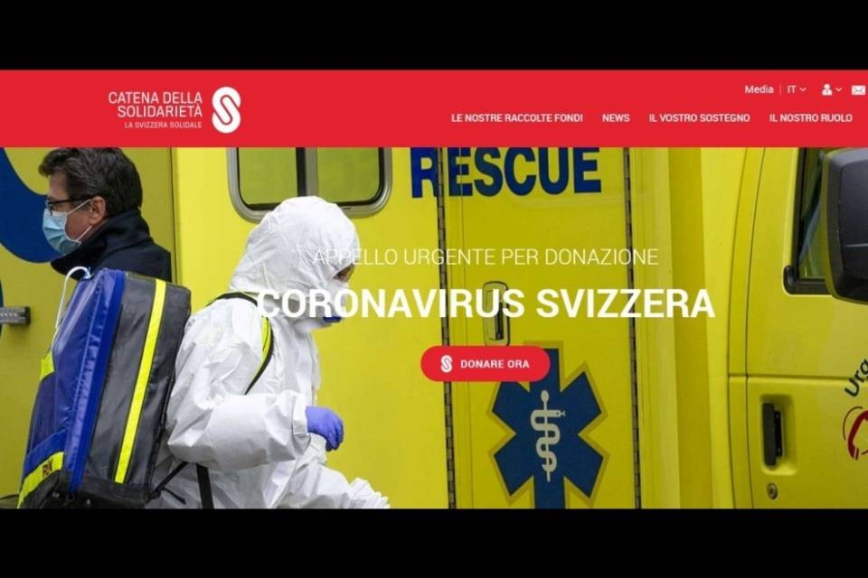Covid-19, Catena solidarietà lancia una raccolta fondi