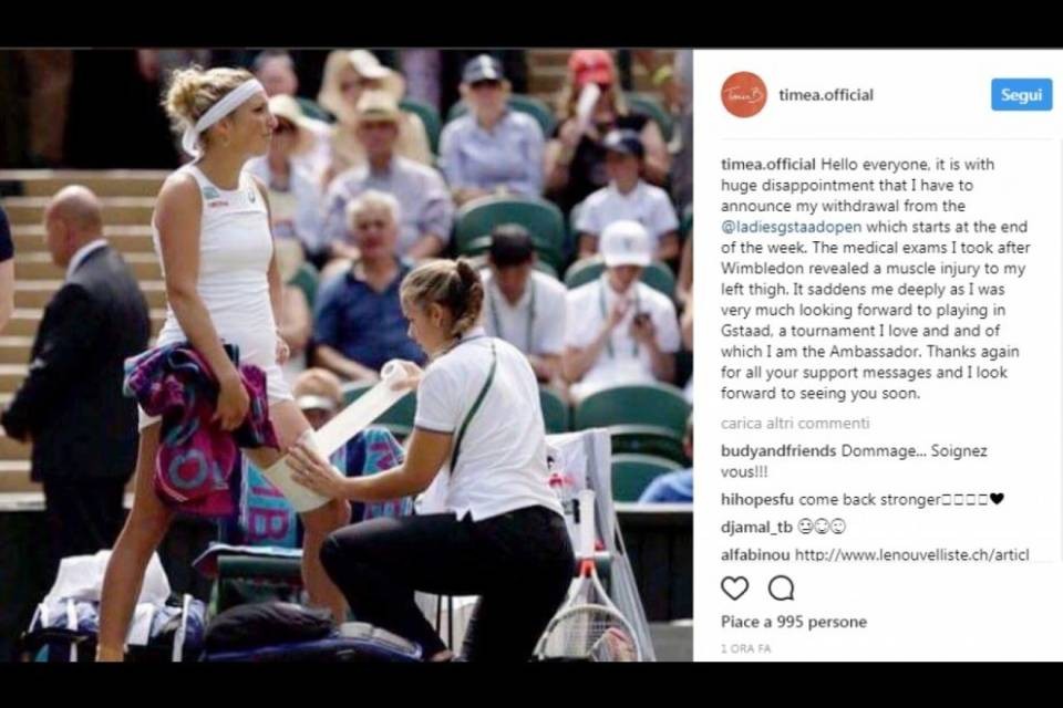 Timea rinuncia allo Swiss Open di Gstaad