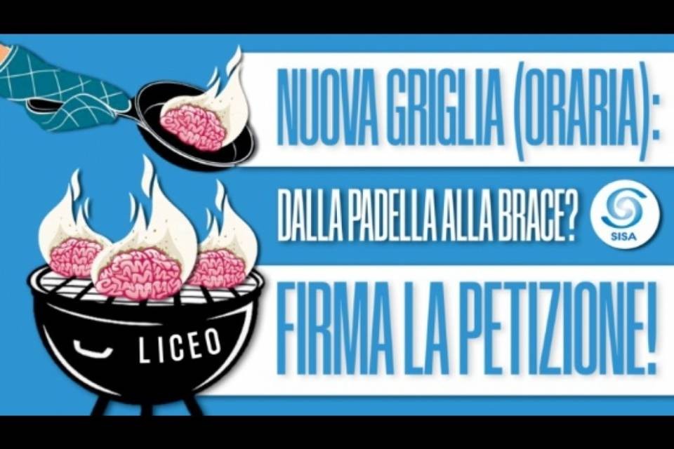 Nuova griglia oraria del liceo, lanciata la petizione