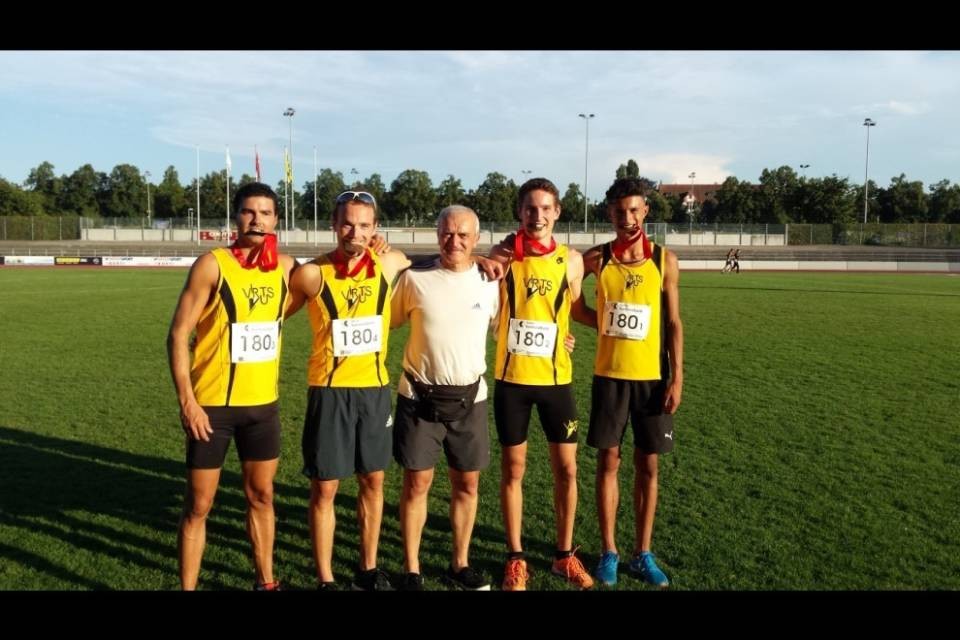 Staffetta: bronzo e primato per la Virtus nella 4x400