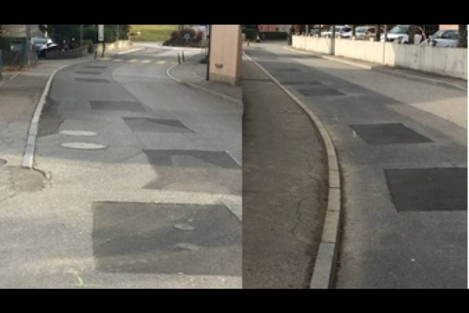 Strada riparata 7 giorni dopo l'interrogazione