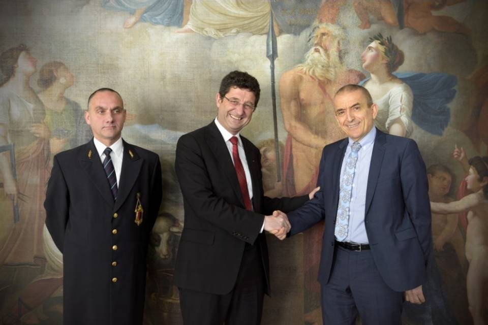 Beltraminelli incontra l'ambasciatore belga