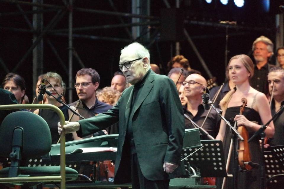 Il Maestro Morricone incanta Locarno