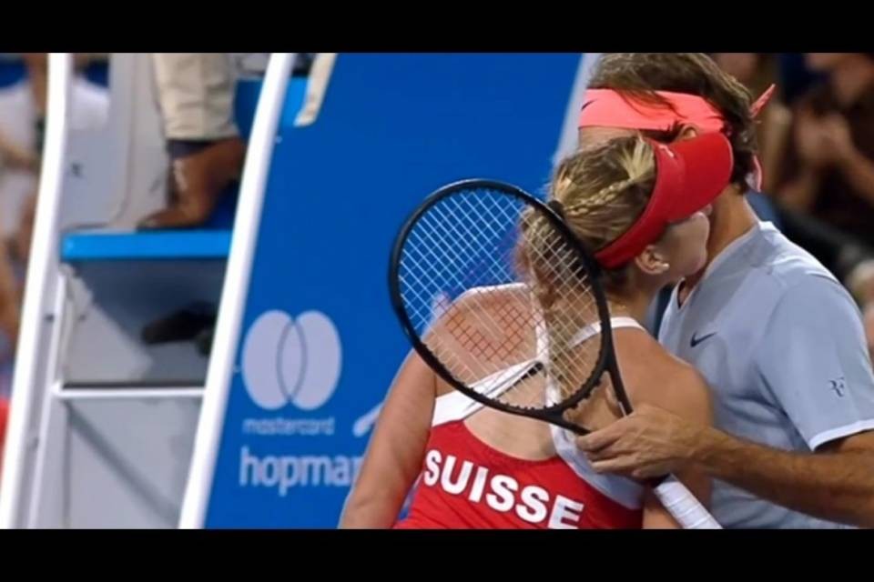 Federer e Bencic, avanti tutta
