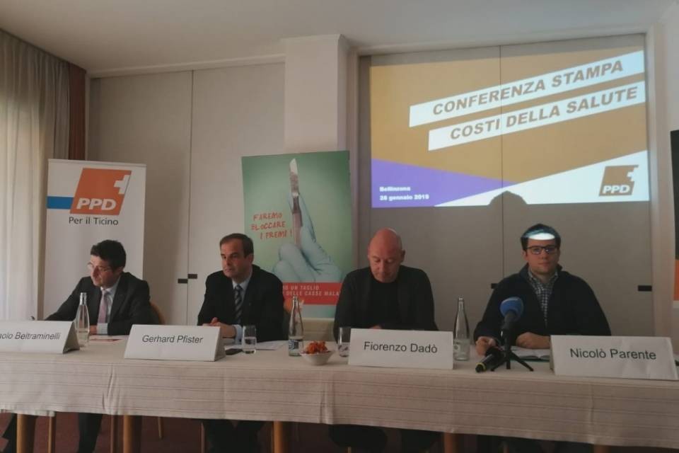 Il PPD sull'aumento dei premi: "Frenare i costi della salute"
