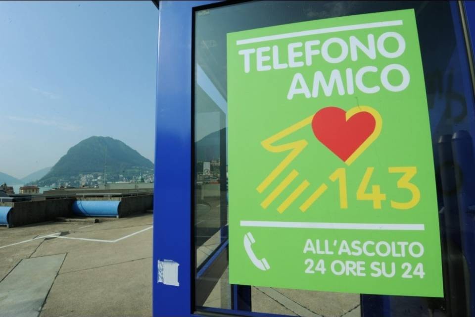 Oltre 15'800 chiamate al Telefono Amico