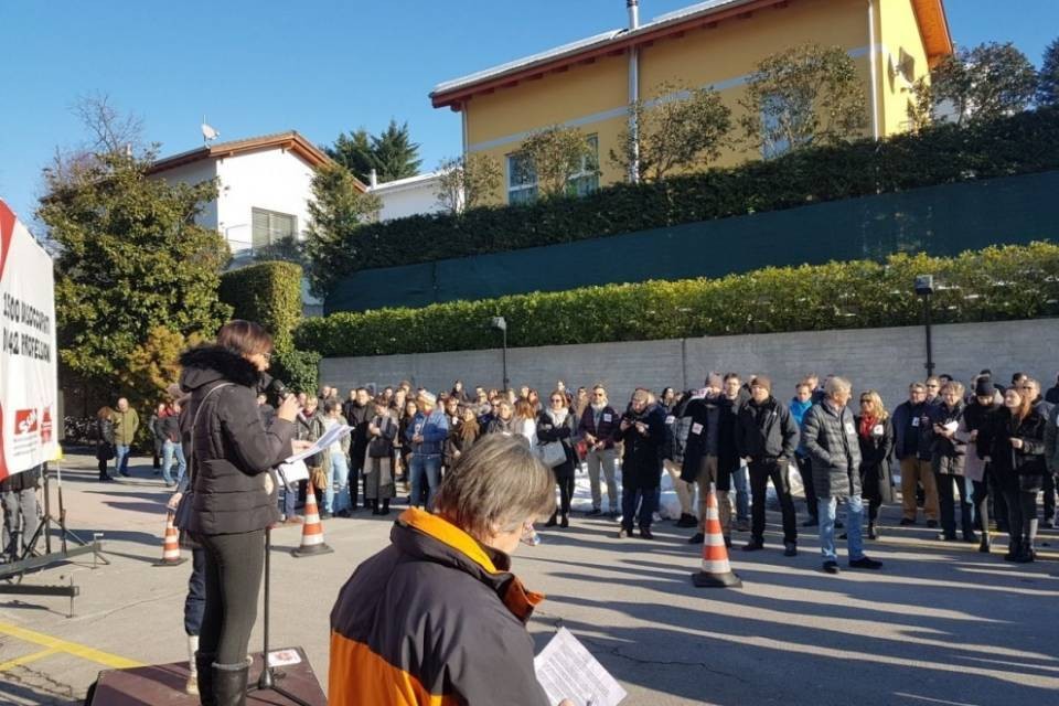 I sindacati a Comano contro No Billag