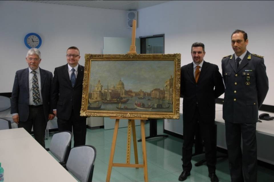 Il Canaletto torna in Italia
