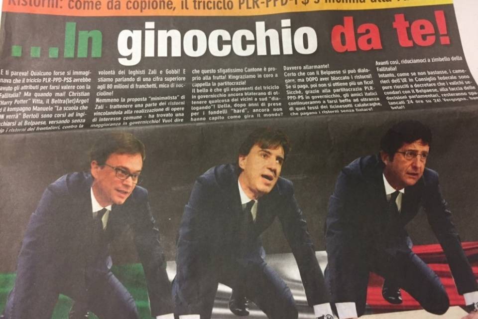 Ristorni: "Se Beltraminelli si fosse schierato con la Lega..."