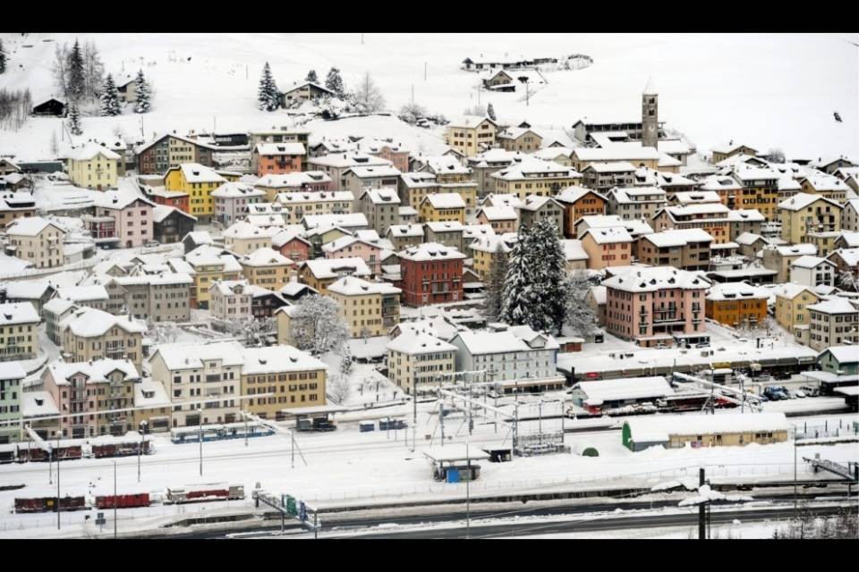 Gli inerti del Gottardo ad Airolo