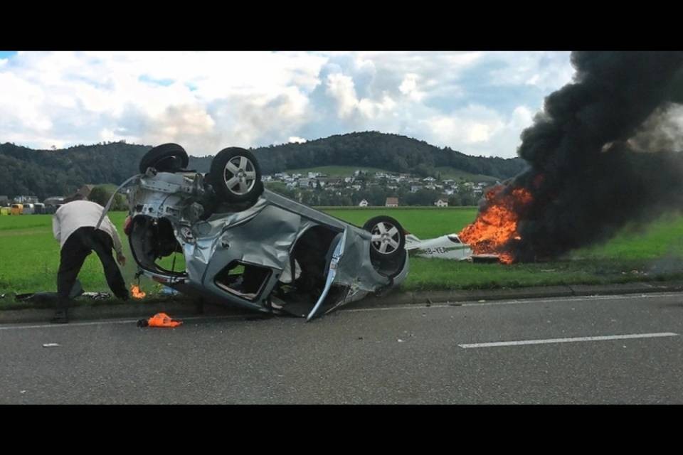 L'aereo si è schiantato a causa di un guasto al motore