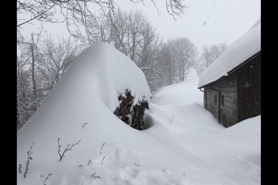 Svizzera imbiancata nel weekend