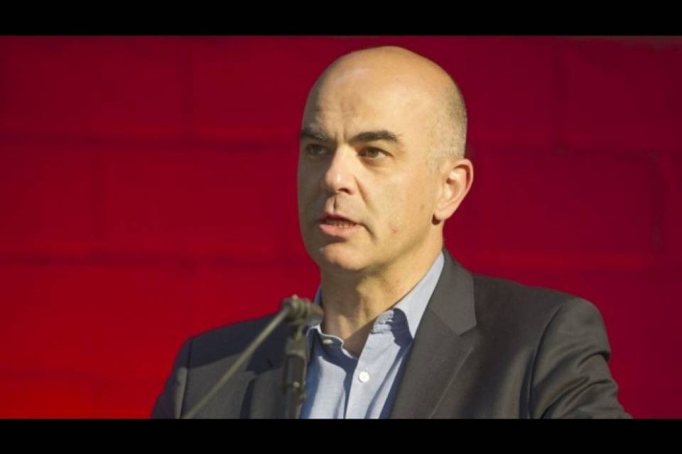 Alain Berset visita il centro profughi di Kakuma