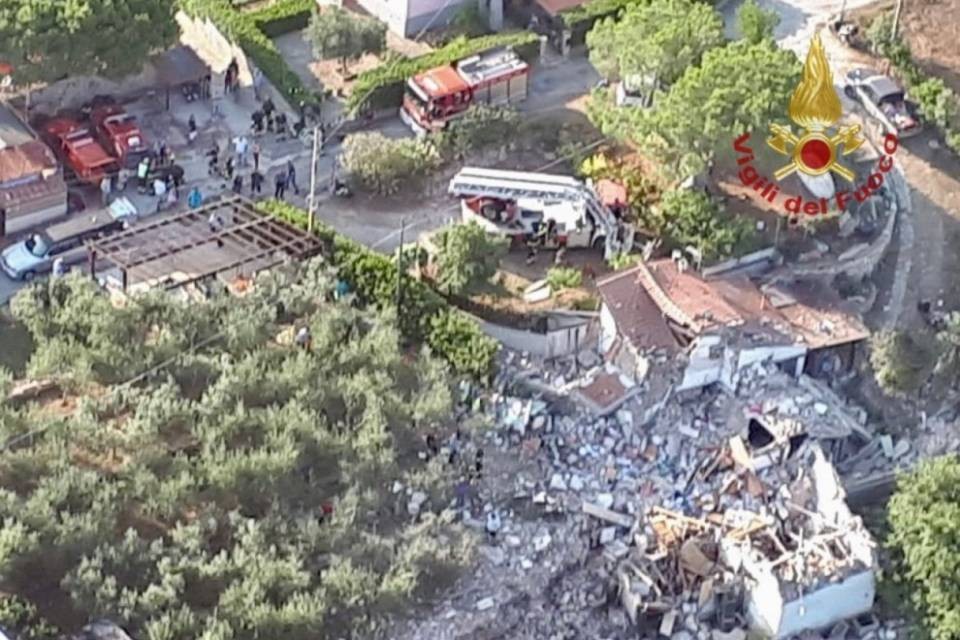Esplode palazzina all'Elba, due morti