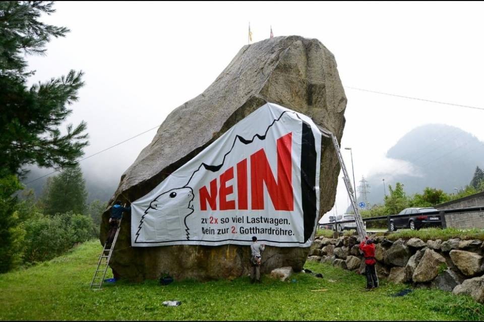 "Il Governo continua a sbandare sul Gottardo"