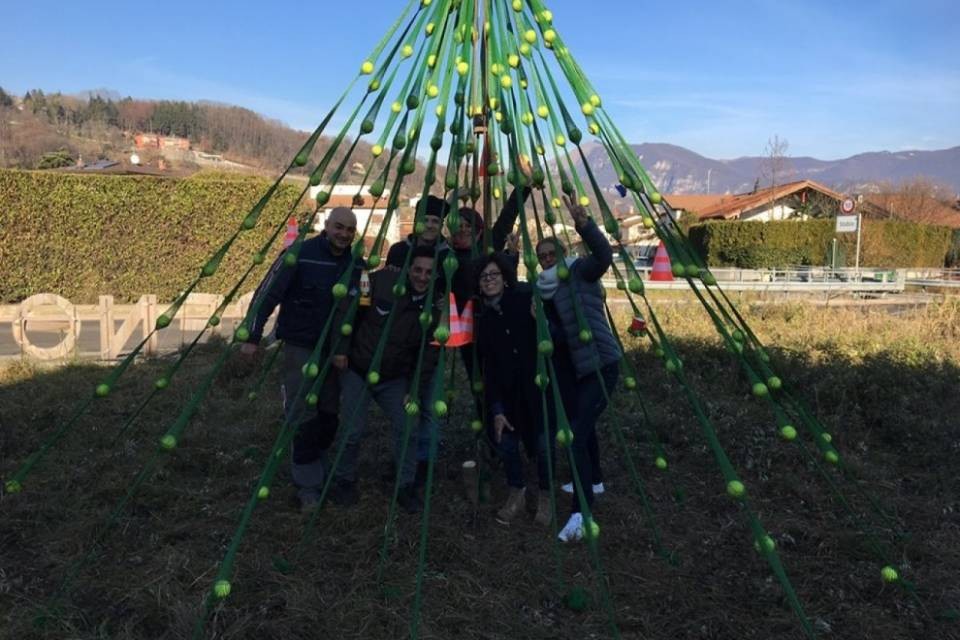 Un albero di Natale... contro il traffico