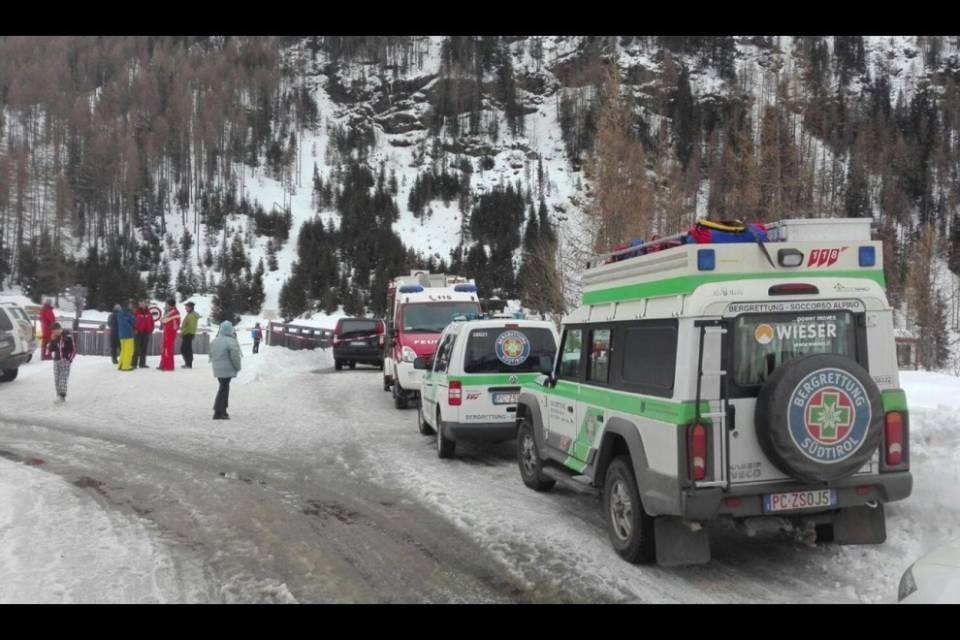 Valanga in Alto Adige: sei morti