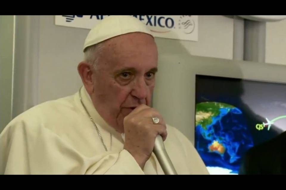 "Chi vuole muri non è cristiano"