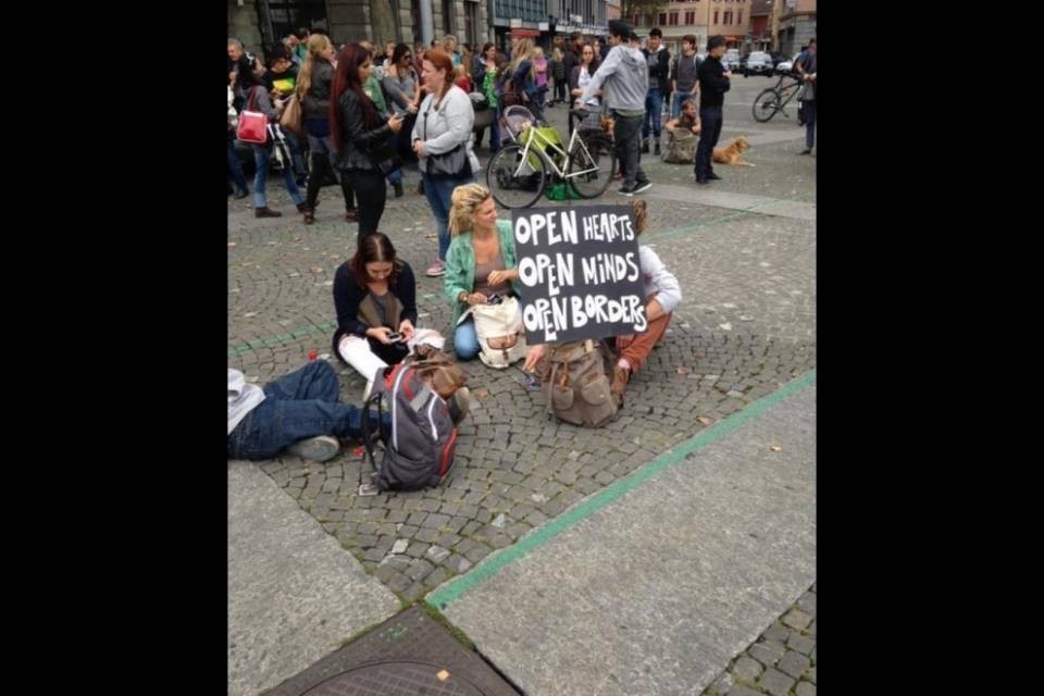 In 400 per esprimere solidarietà ai rifugiati