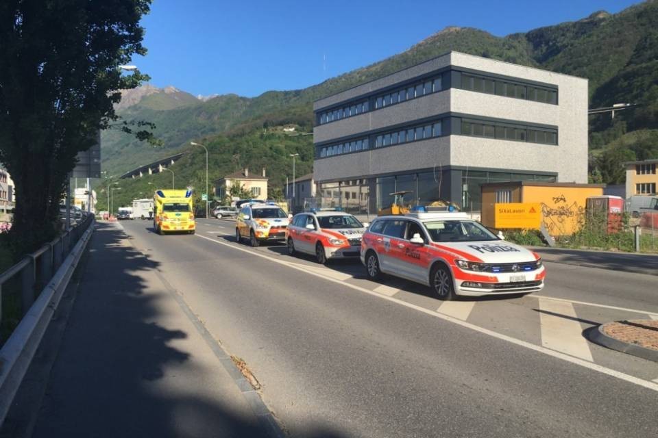 Pedone investito da una moto a Cadenazzo