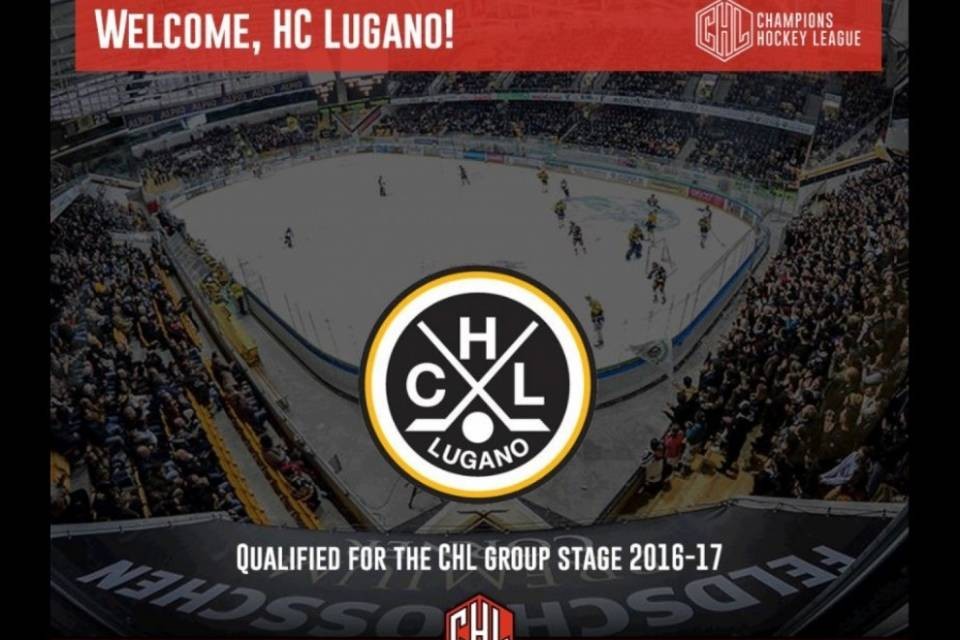 Lugano in Champions Hockey League