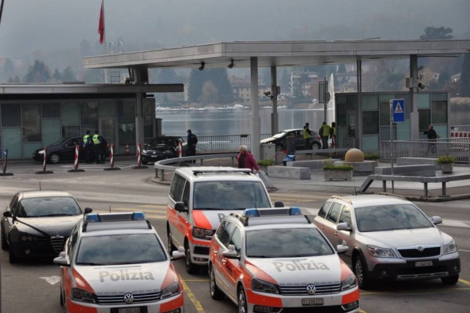 Operazione di controllo ai valichi del Malcantone