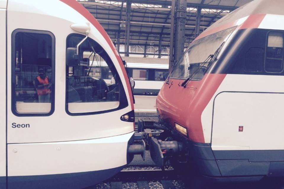 Collisione tra due treni a Lucerna