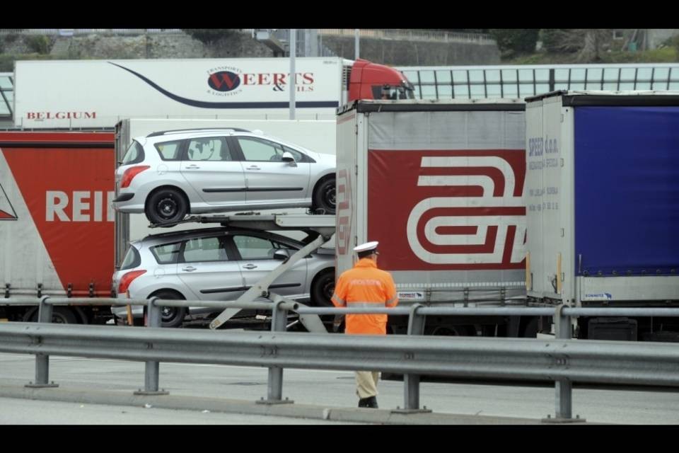 Traffico merci su strada, valori record nel 2018