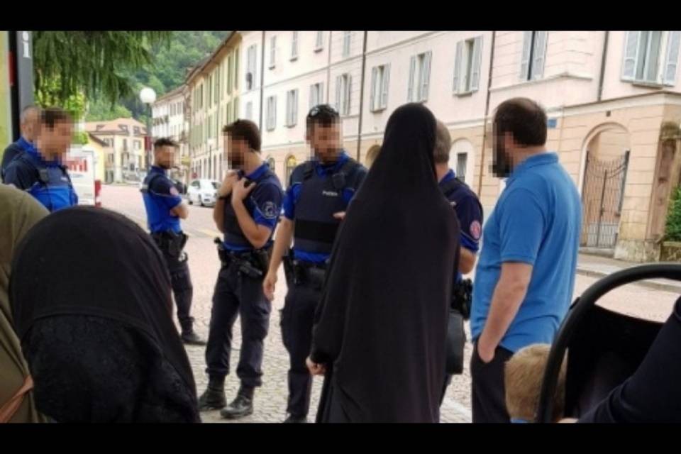 Musulmani a Bellinzona, la Polizia conferma l'intervento