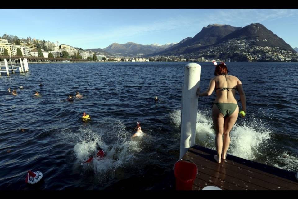 Un 26 dicembre in acqua a Paradiso