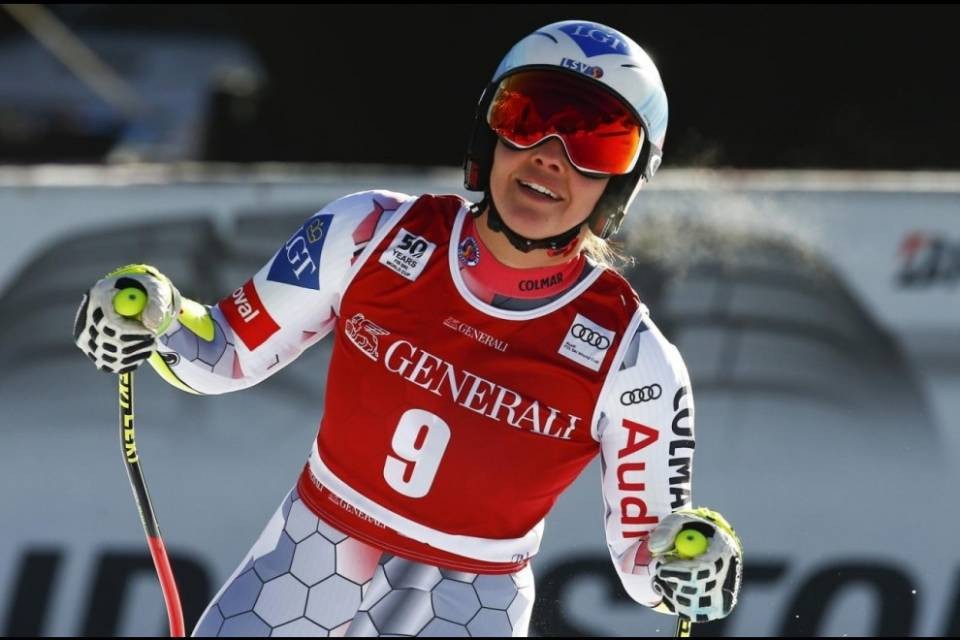 Lara si prende la rivincita in Val d'Isère