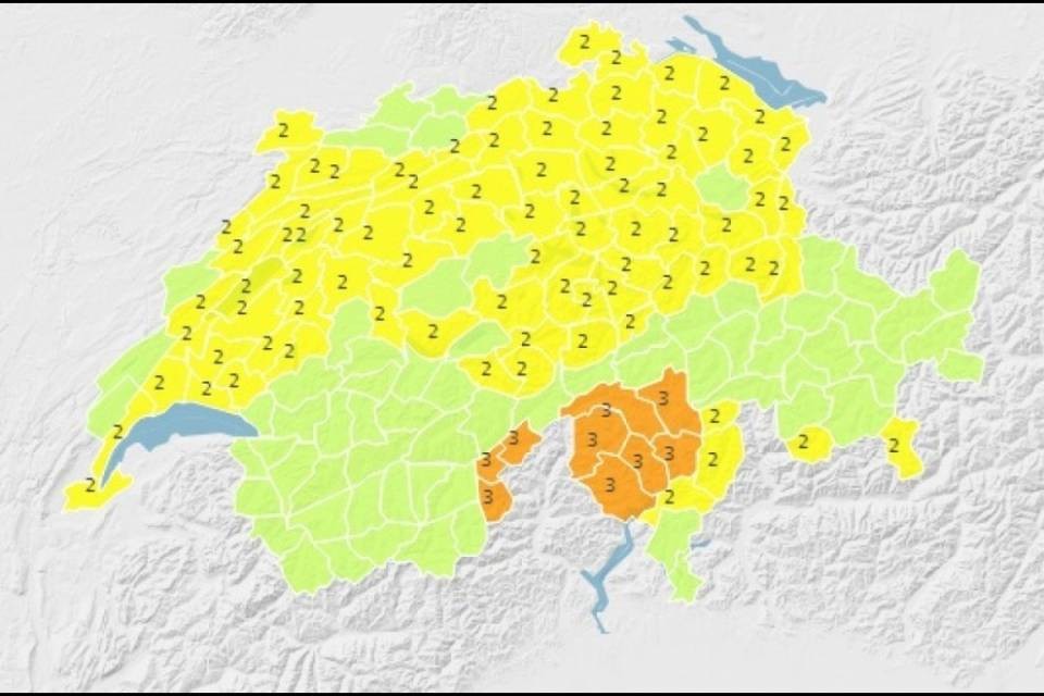 Torna la neve in alta montagna