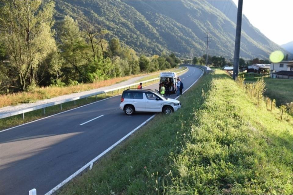 San Vittore: 36enne si schianta a causa di un malore