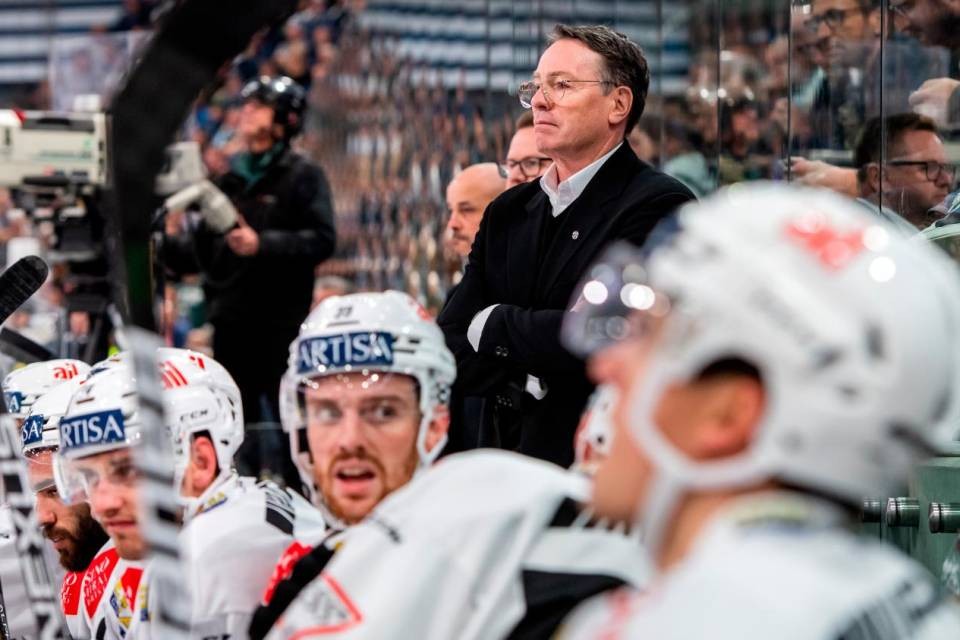 Il coach del Lugano Chris McSorley. Putzu, foto CdT