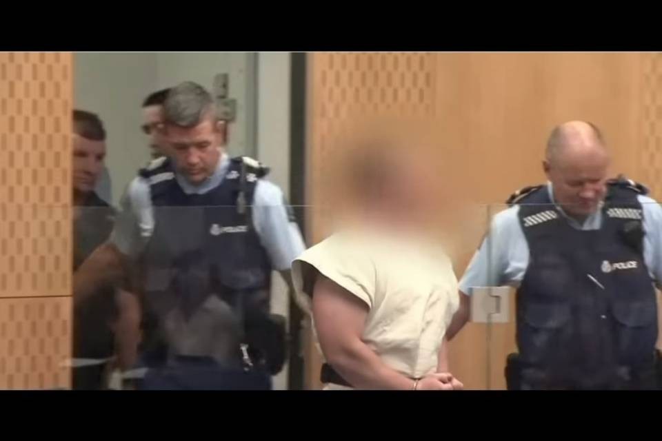 Nuova Zelanda: il ghigno del killer